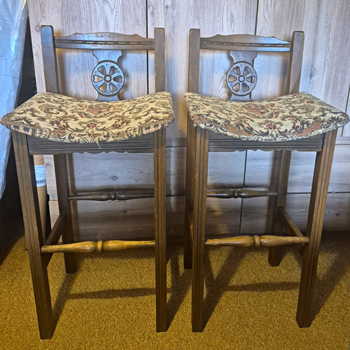 Set vintage old - charm, oak