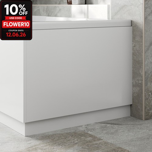 Modern bathroom 700mm end bath - bathroom,