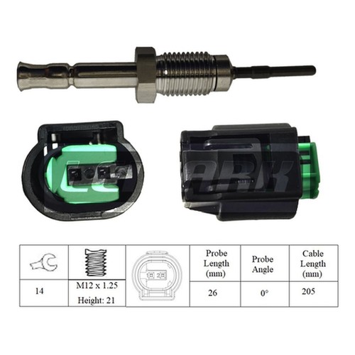 Exhaust temperature sensor - exhaust,