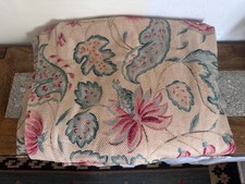 Nina Campbell Darjeeling Indian Floral Fabric Linen Blend Curtain 97 x 216cm