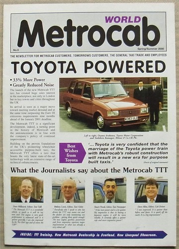 World metrocab newsletter - newsletter, for