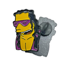 Bret Hart x Bart Simpson Pin