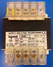 LEGRAND 44101 SAFETY ISOLATING TRANSFORMER 230-240V to 24V
