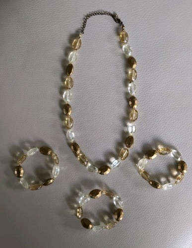 Necklace bracelet set - bracelet,