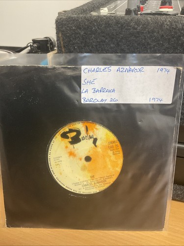 Charles aznavour she - aznavour, 1974