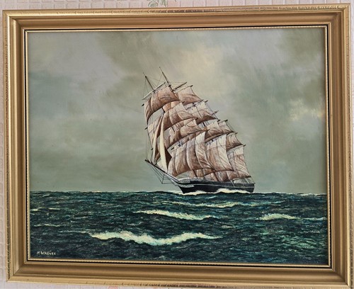Original oil painting - original, warner