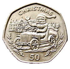GIBRALTAR 1993 AA 50 PENCE