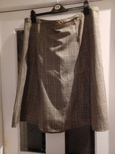 Grey Check Damart Knee Lenth