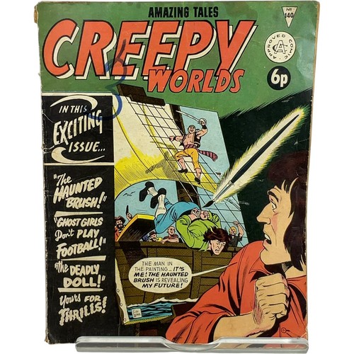 Creepy worlds issue - worlds,