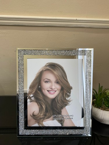Crushed diamond photo frame - crushed,