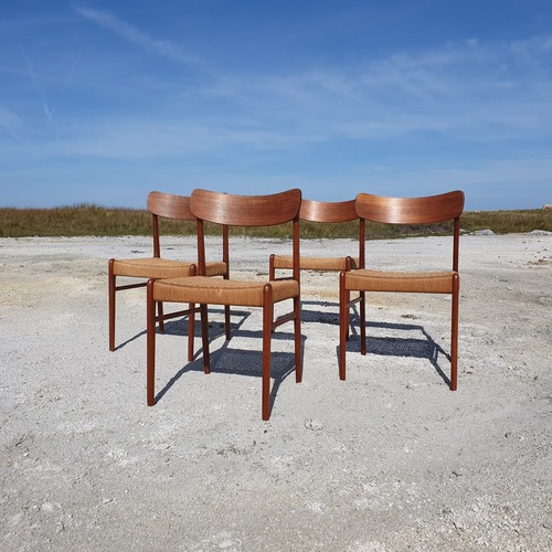 Set four danish - a, teak