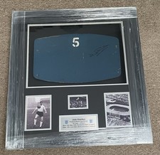 Original Wembley Seat Back No 5 Signed By World Cup Winner Jack Charlton