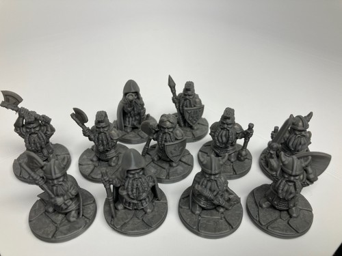 36pc miniatures unpainted - 36pc,