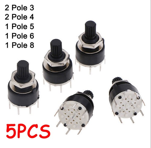 Rotary switch pole 3 - switch, 4