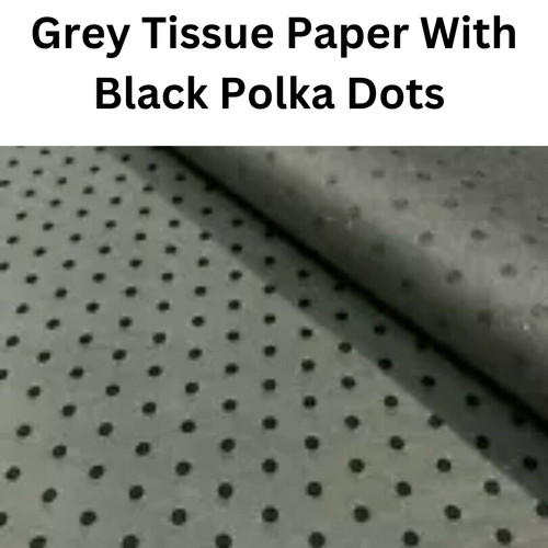 Tissue paper polka dot - dot, 17