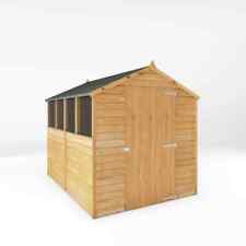 8x6 Wooden Garden Shed Overlap