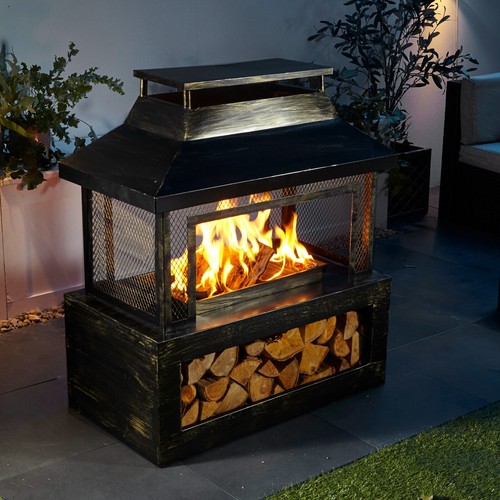Neo log burner fire - neo,