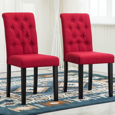 Dining Chairs Set of 2 Faux