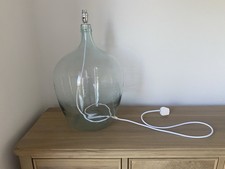 Demijohn Carboy Glass Bottle Lamp - Floor Office Light Upcycled Recycled
