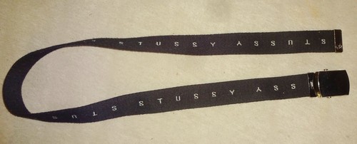 Stussy fabric belt black and - stussy,