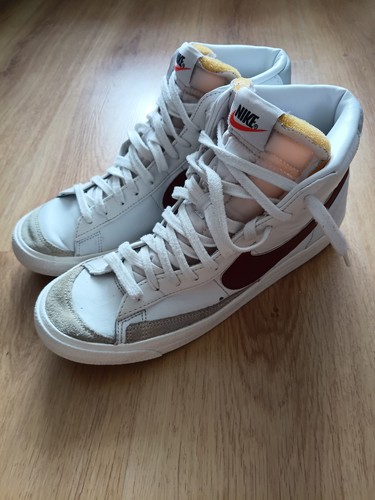 Nike blazer mid dark red - nike,