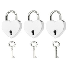 Mini Heart Lock with Key