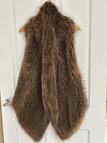 Real furry gilet - gilet, michael