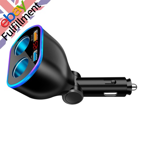 12v led way car cigarette - 2,
