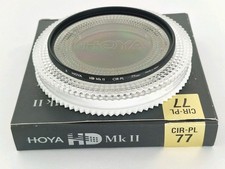 Hoya 77mm HD MKII Circular Polarising Filter Hoya 77mm Cir-Pl New