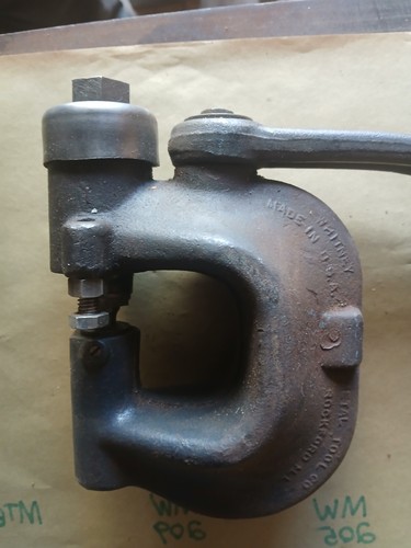 Whitney metal tool punch 6 - whitney,