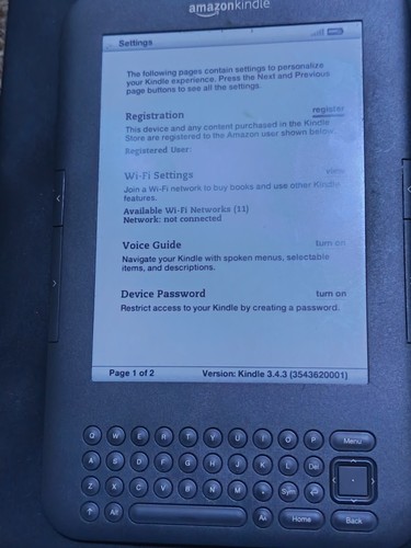 Amazon kindle 3rd - kindle, generation