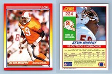 Kevin Murphy - Buccaneers #224 Score 1990 NFL Football Trading Card