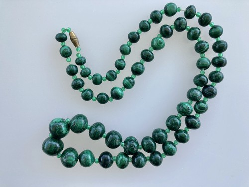 Vintage malachite graduated - vintage,