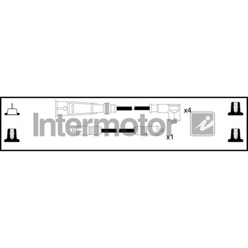 Leads ignition cables kit - ht,