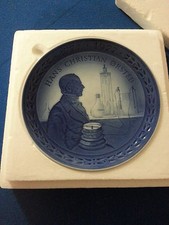 Royal Copenhagen **HANS CHRISTIAN ORSTED**  plate
