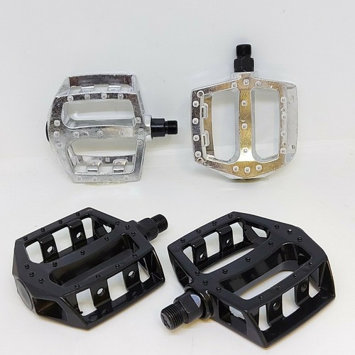 Alloy bike pedals flat - bike,