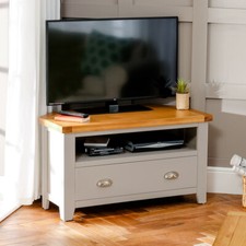 Downton Grey Painted Corner TV