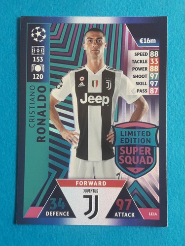 Ronaldo topps match - topps, attax