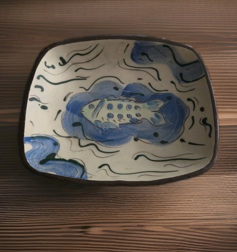 Fish ceramic serving - fish,