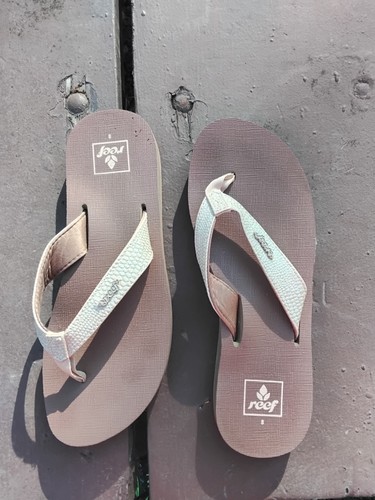 White reef cushion flip flops - cushion, flip-flops