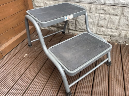 Double caravan step metal - step,