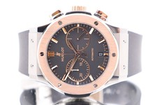 Hublot Classic Fusion Titanium & Rose Gold Rubber Strap Boxed Circa 2014