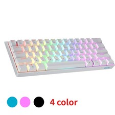 Geeky Light Up60% Wireless Mechanical Gaming Keyboard RGB LED Backlit for PC/Mac