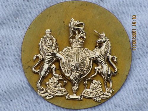 Warrant officer metal rank - metal,