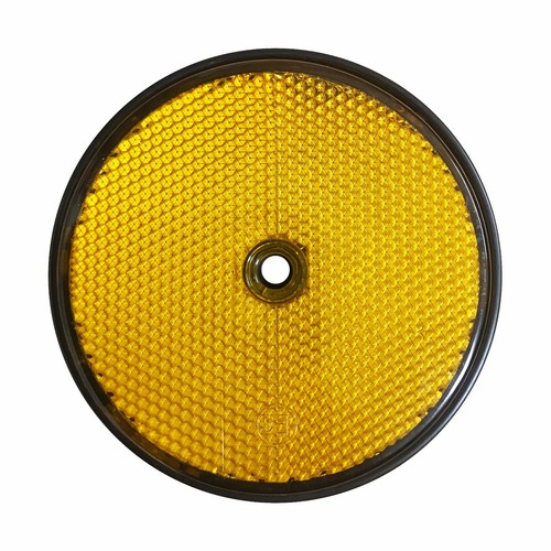 Screw amber round - x, on