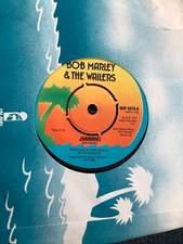 Bob Marley & The Wailers.  Jamming.  7” vinyl. Island  . 1977. Plain sleeve