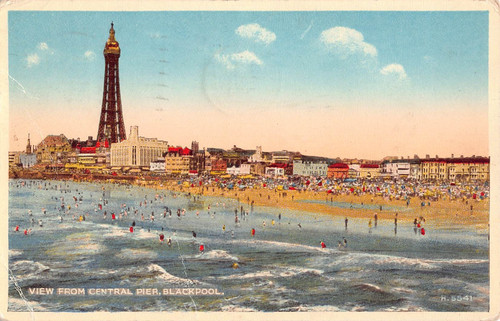 Postcard lancashire - postcard,