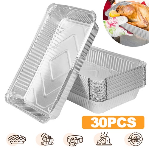 30x aluminium foil roasting - aluminium,