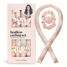 A lazy person's hot curling tool that won't damage the satin of the hair band