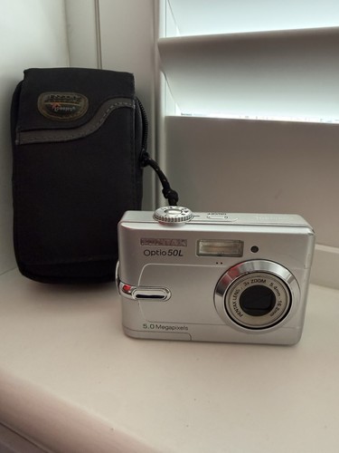 Pentax optio 50l 0mp vintage - optio,